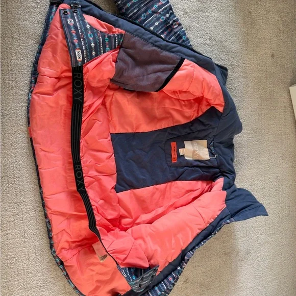 Roxy Orange and Gray Jacket